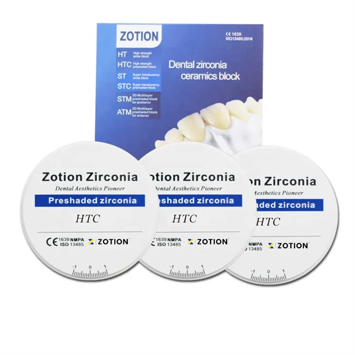 Denture Material Dental Zirconia Block